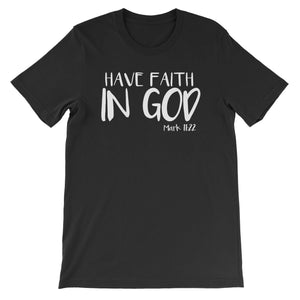 Have faith in God